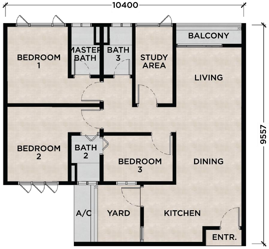 selayang-mutiara-residensi-3-bedroom-floor-plan